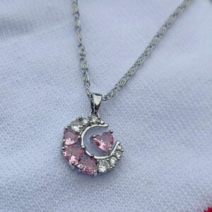 Collar Luna de corazones