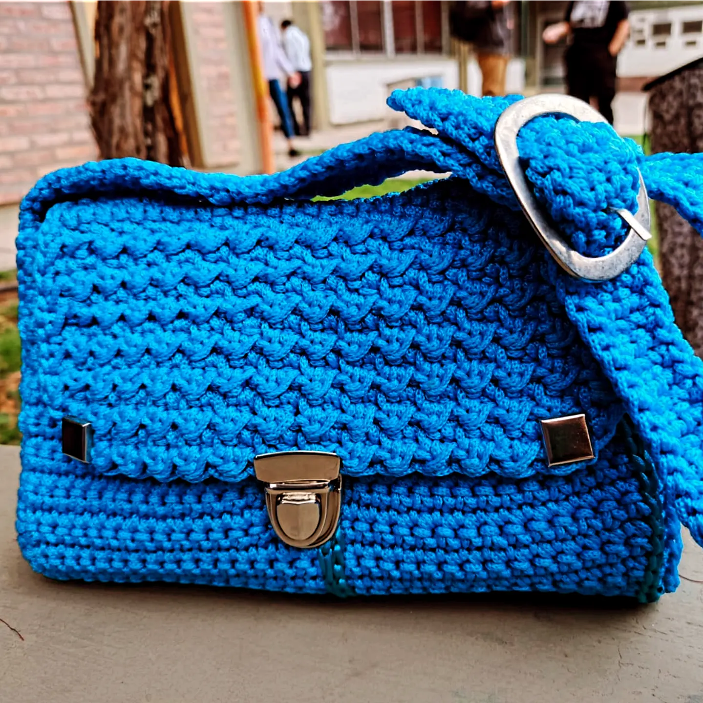 Cartera tejida
